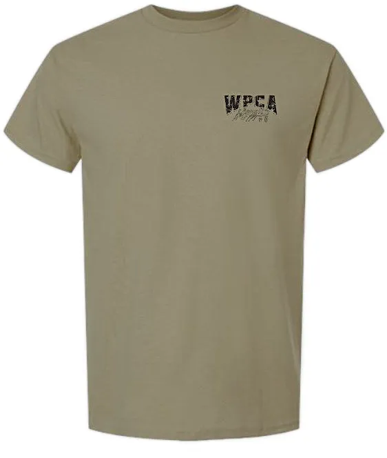 WPCA Kick Up the Dust T-Shirt front
